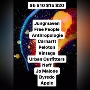 All brand items listed are $5-$20! Everything ships next day.